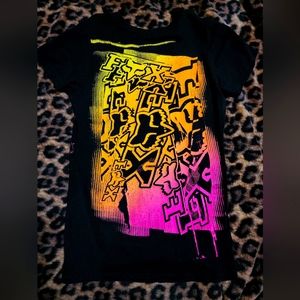 Fox racing graphic tshirt